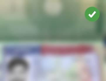 Student visa approval, document blurred for privacy