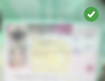 Student visa approval, document blurred for privacy